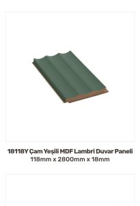 MDF Lambiri Duvar Paneli