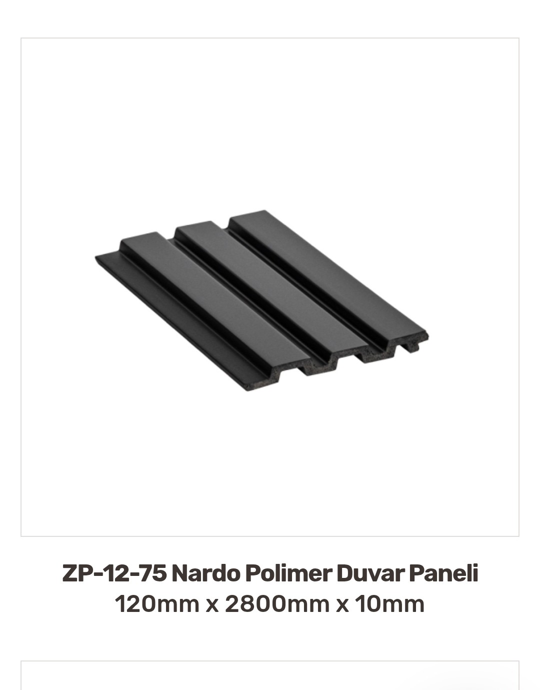 Polimer Duvar Paneli